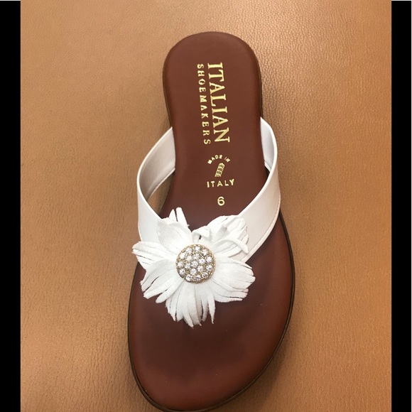 italian shoemakers white sandals